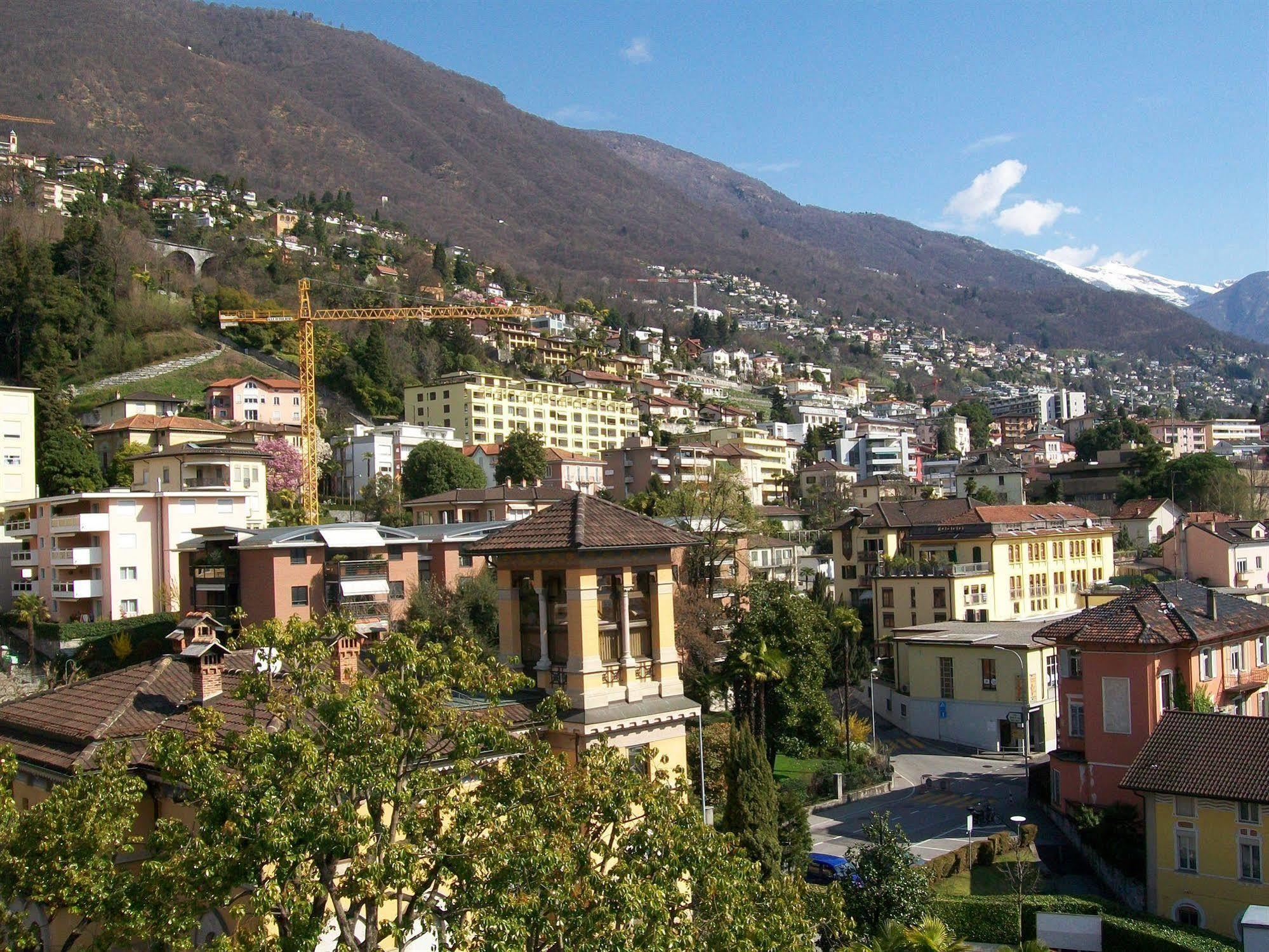 Hotel Garni Montaldi Locarno Exterior foto